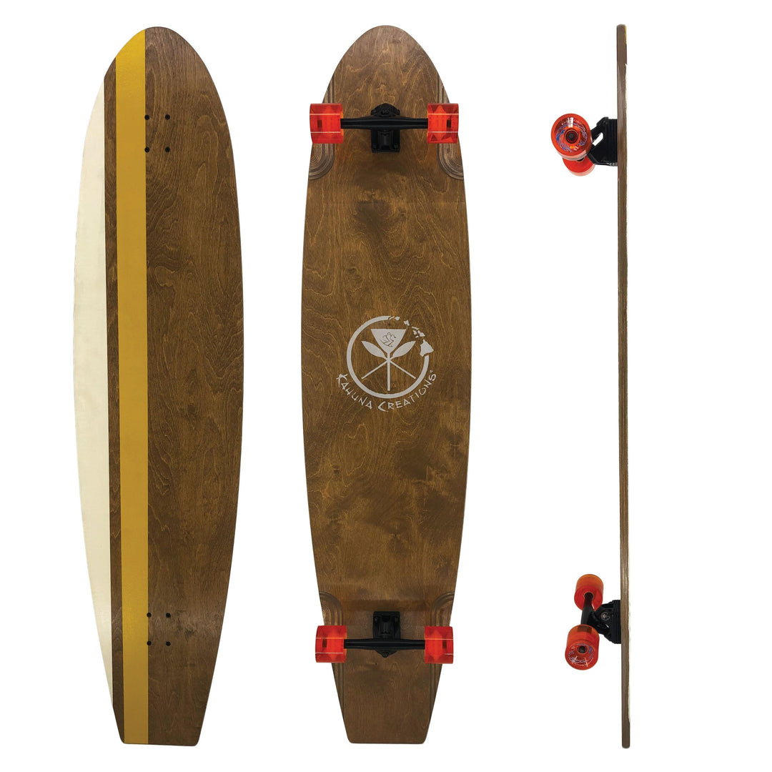 Kahuna Creations Bombora longboard brown blemished