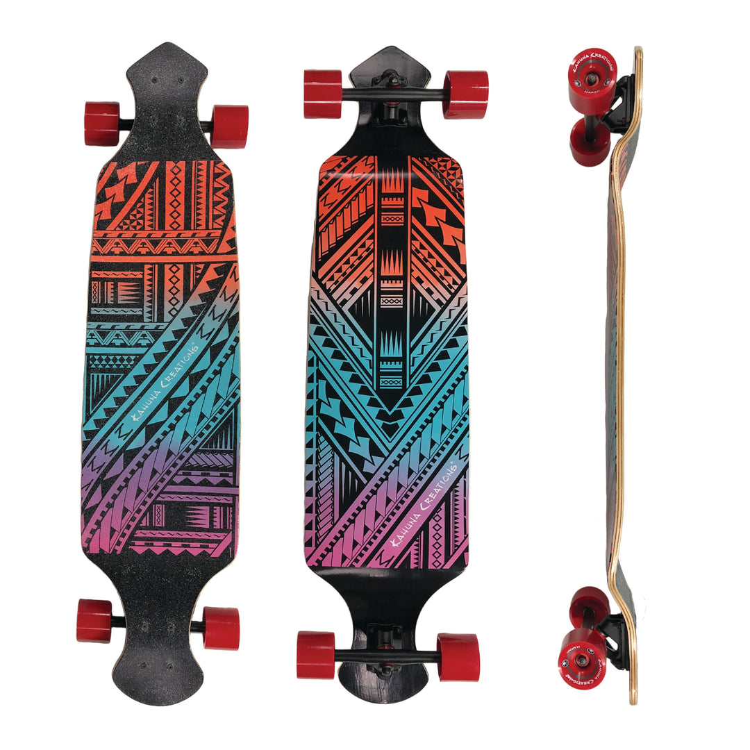 DECK ONLY Hilo Tatau Sunset Drop Deck 42"