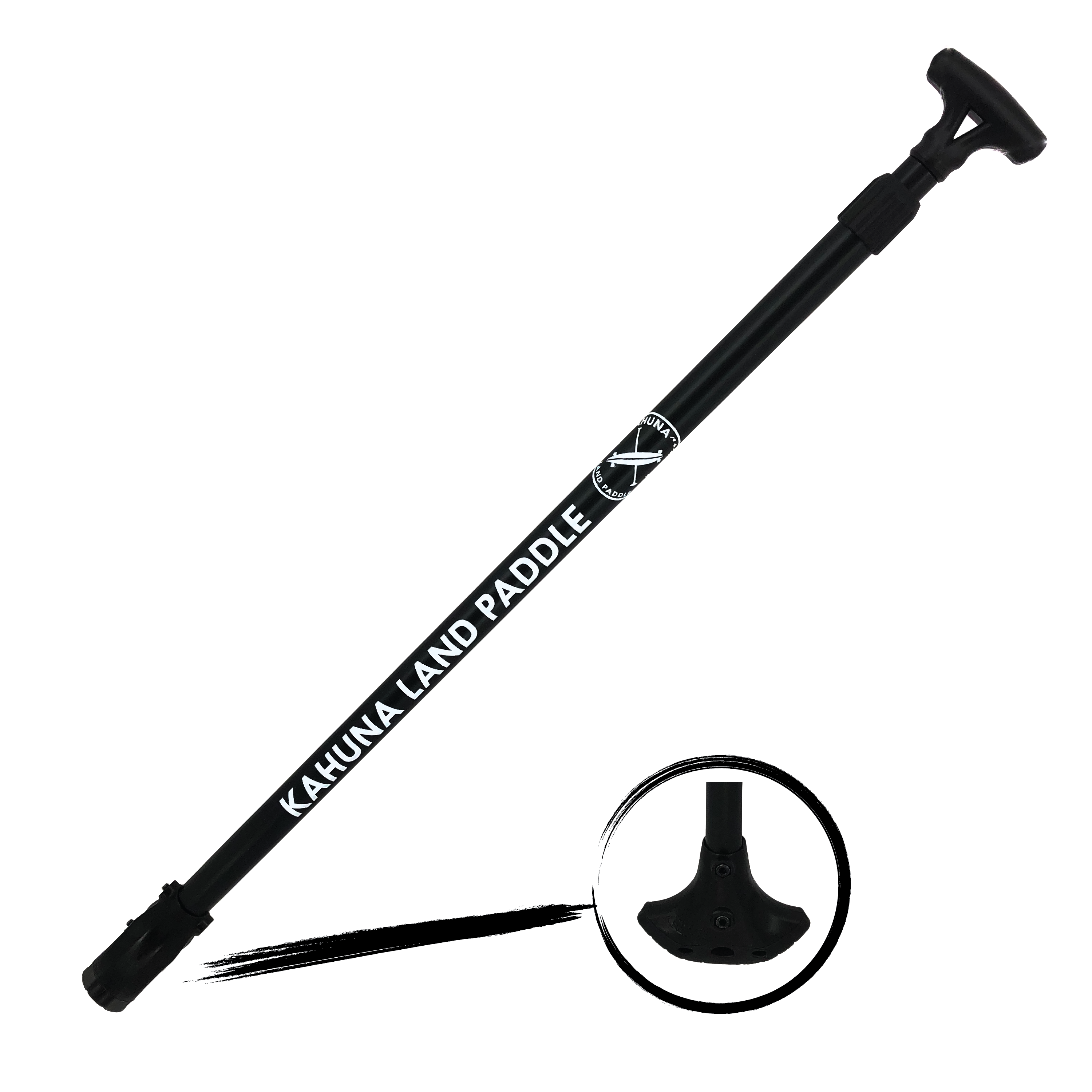 Adjustable Kahuna Big Stick LP w/ GenV Blade Longboard Land Paddle