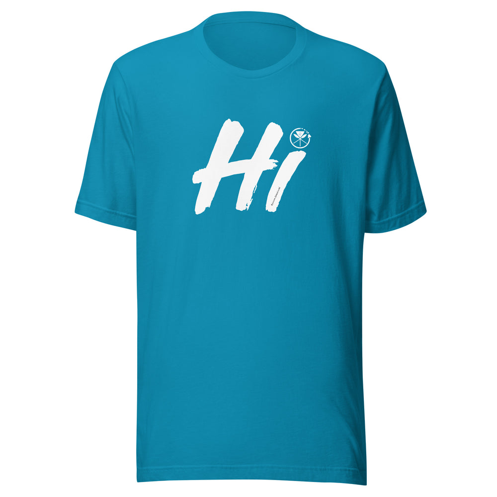 Kahuna Creations HI logo aqua tshirt