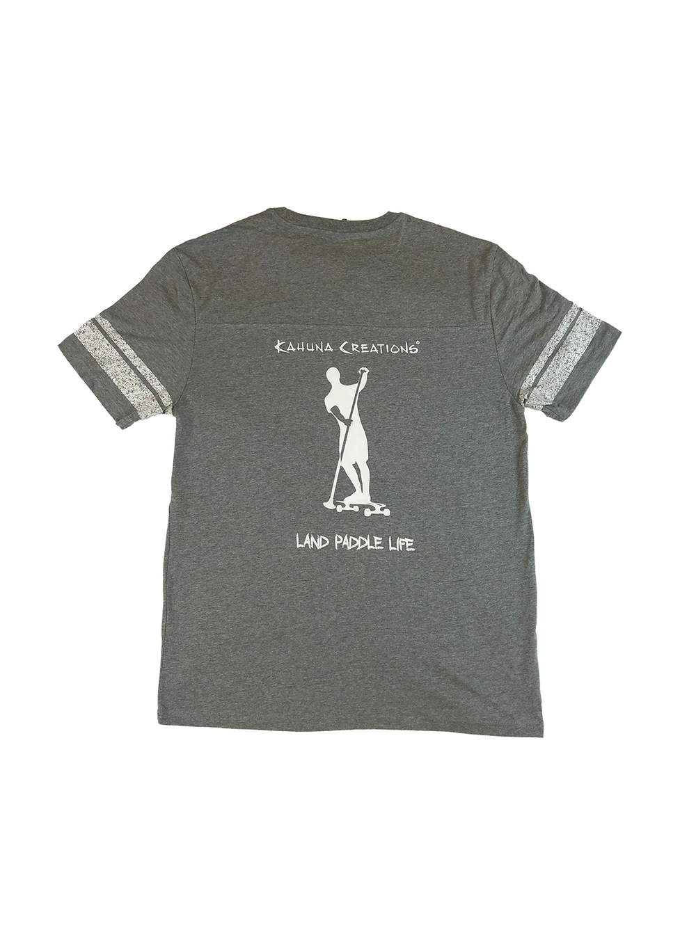 Land Paddle Life Game Tee Heathered Nickel White - Men