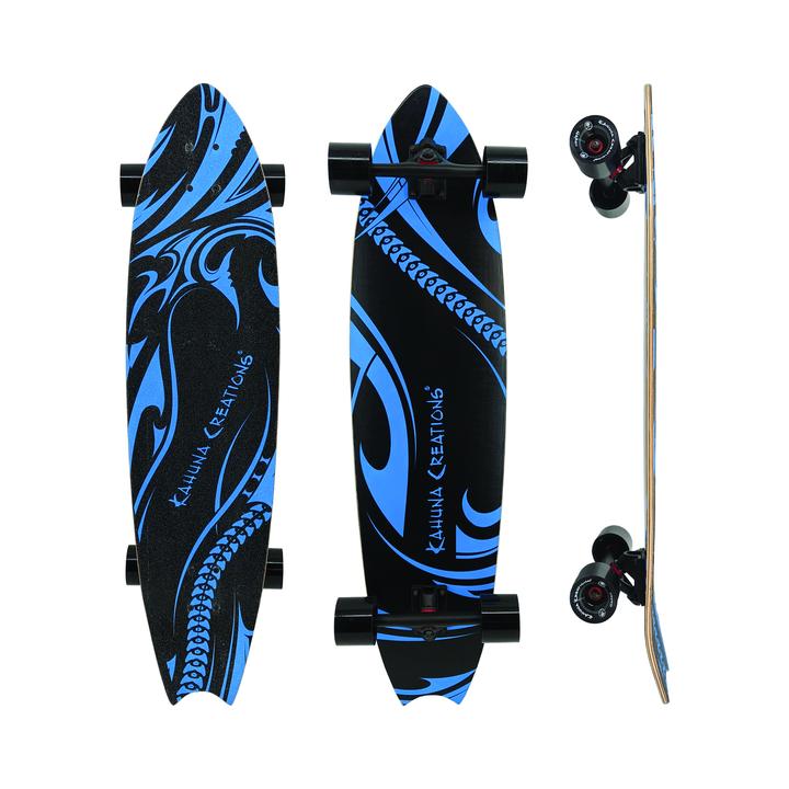 Kahuna Creations Haka Moko longboard.