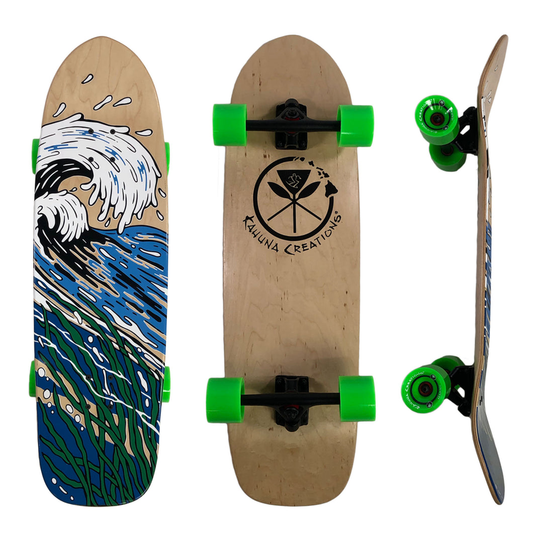 Kahuna Creations double kicktail cruiser longboard