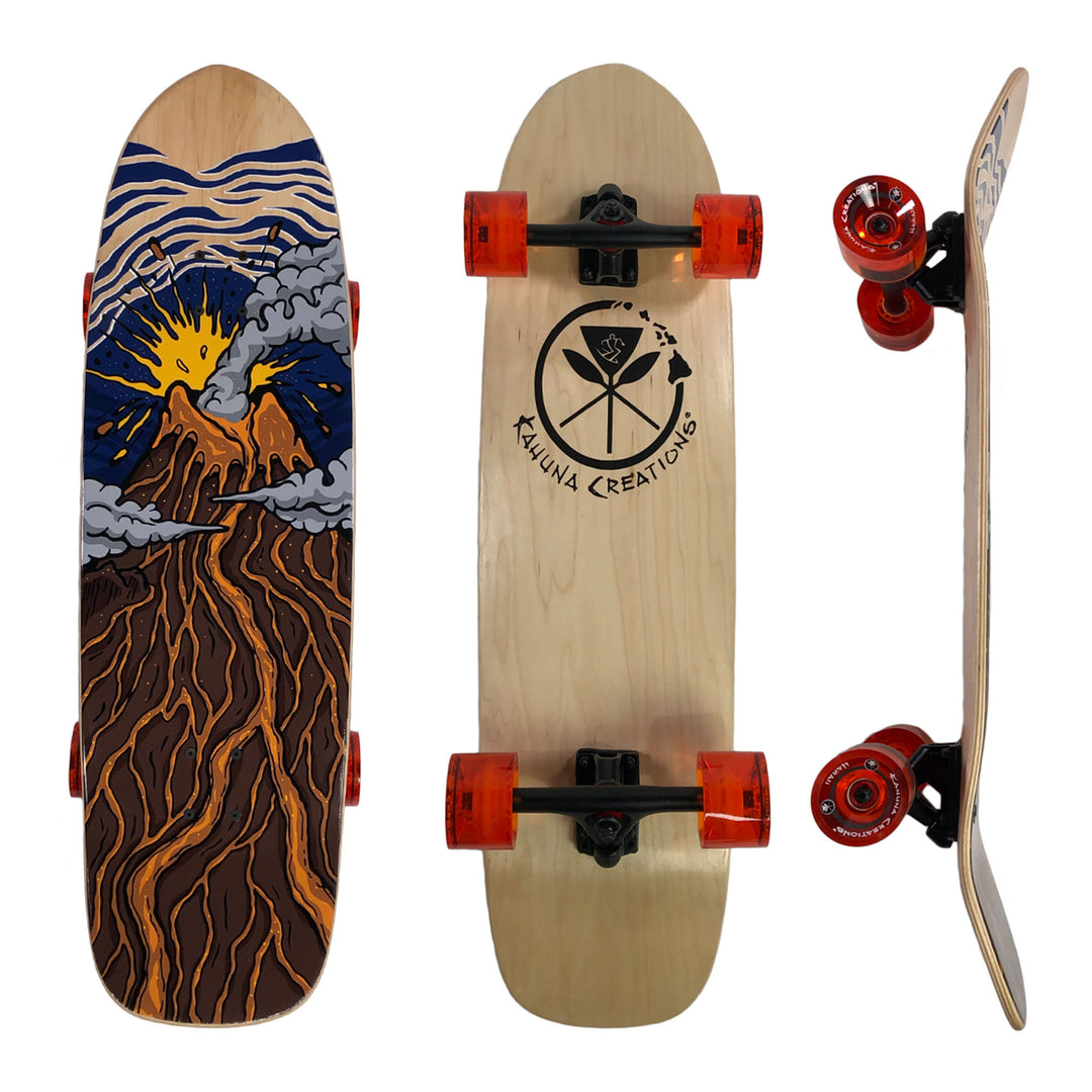 Kahuna Creations double kicktail cruiser longboard