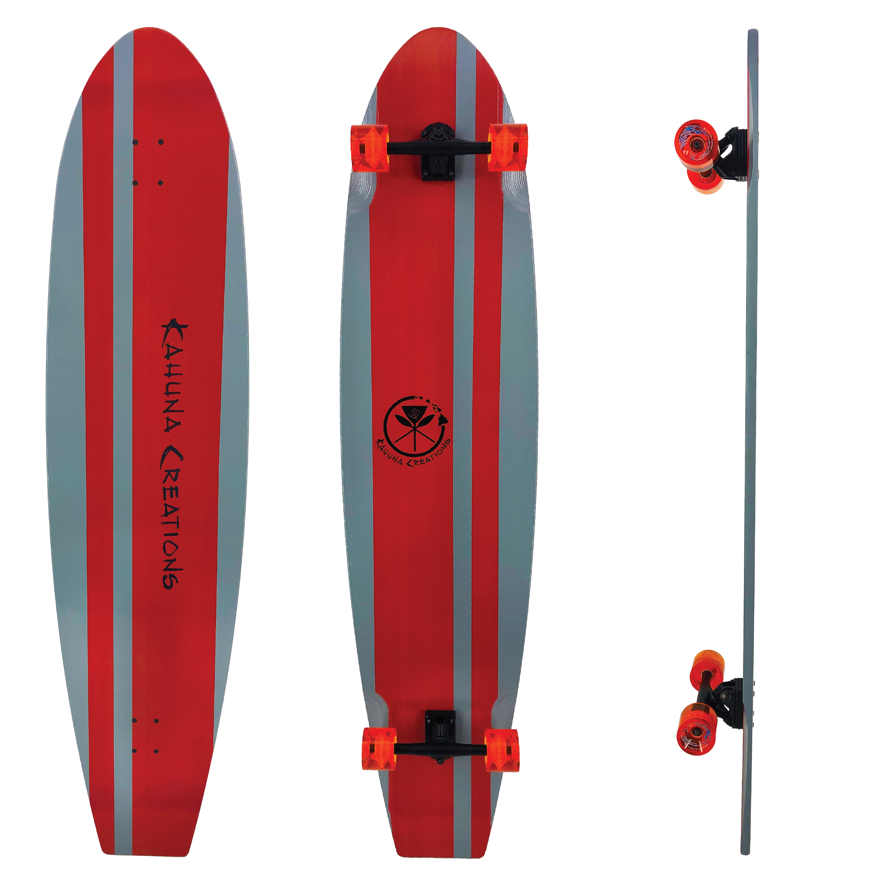 Kahuna Creations Bombora longboard coral grey blemished