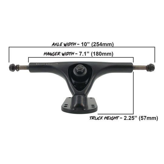 Kahuna 180mm 50° Longboard Trucks