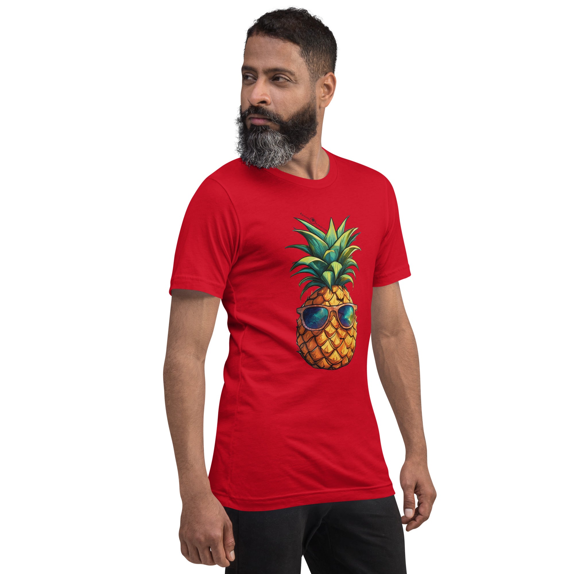 Red hot sale pineapple shirt