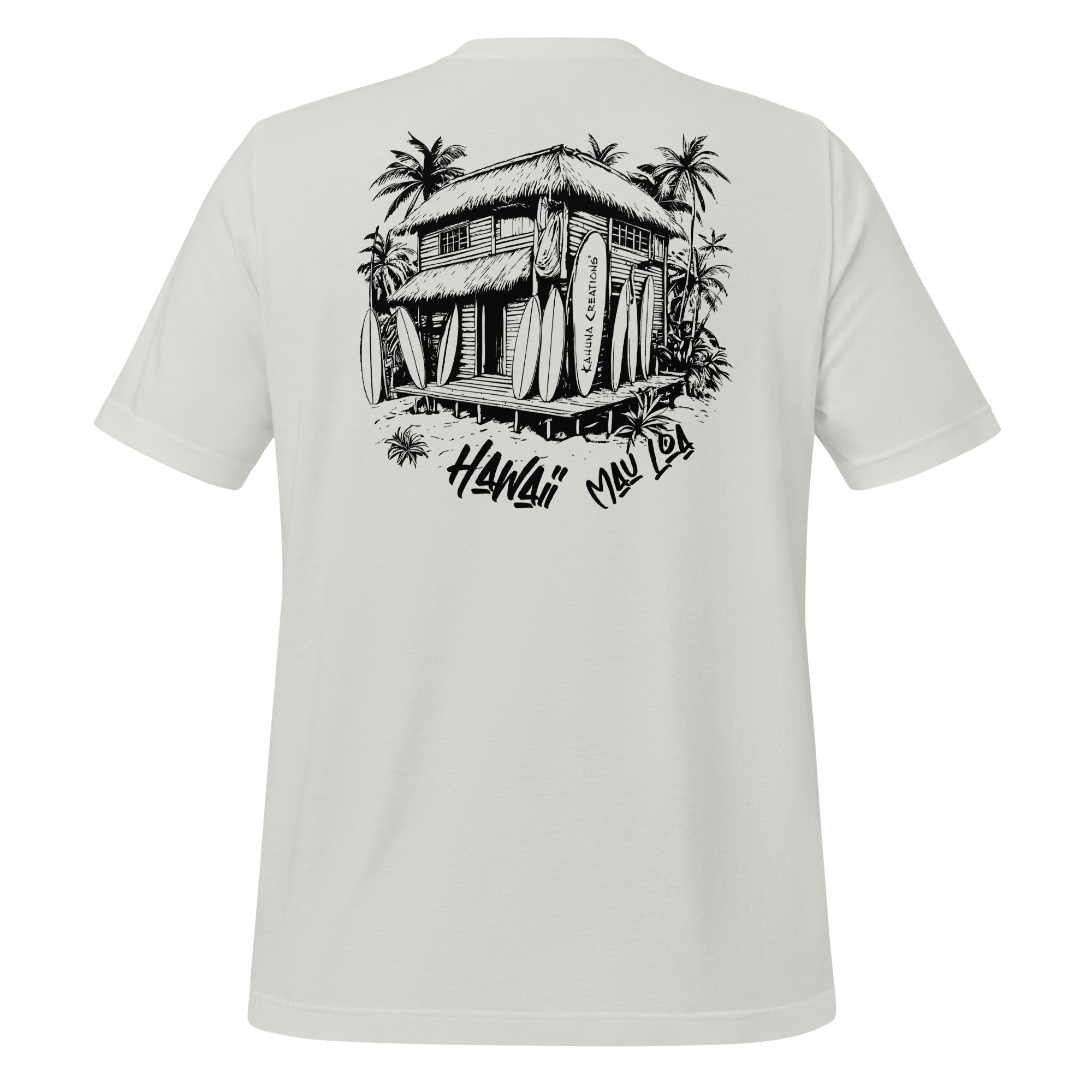 Kahuna Creations silver tshirt back