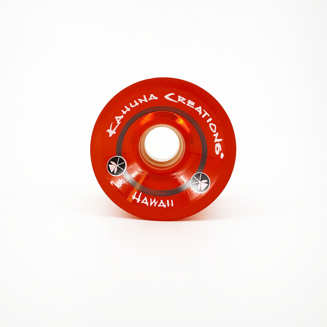 Kahuna Hawaii 70mm Wheels - Translucent Orange