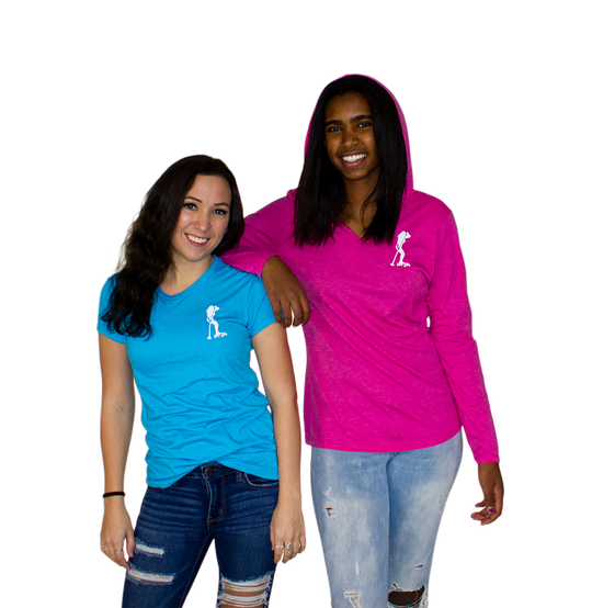 Land Paddle Life Tee Turquoise Frost - Women